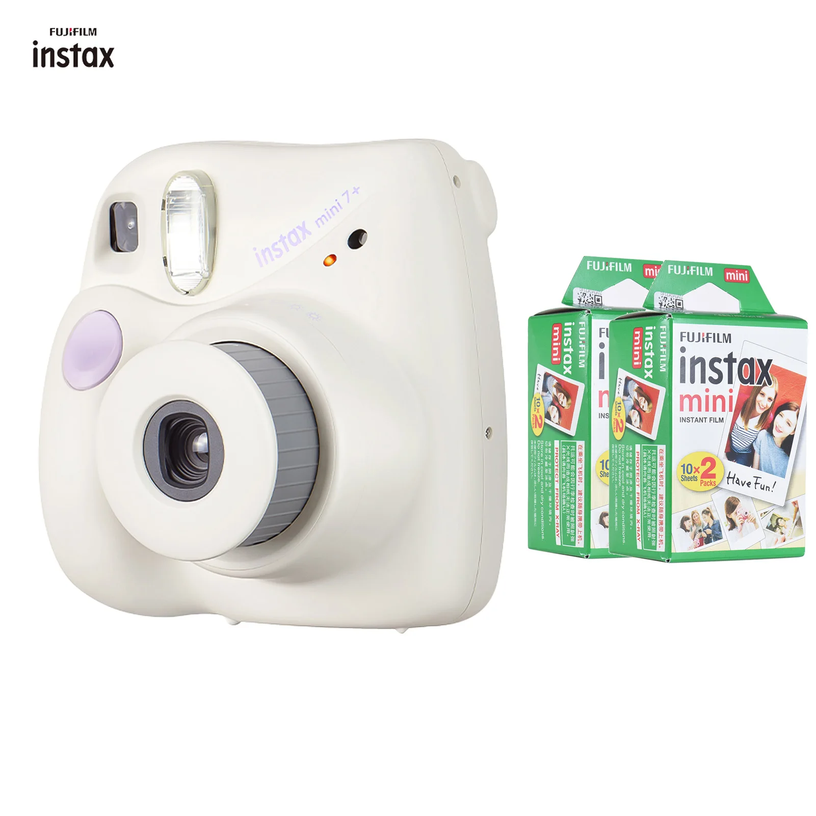 Белая пленка для Fuji Instax Mini 7 + mini7 мгновенный Камера пленочная камера с