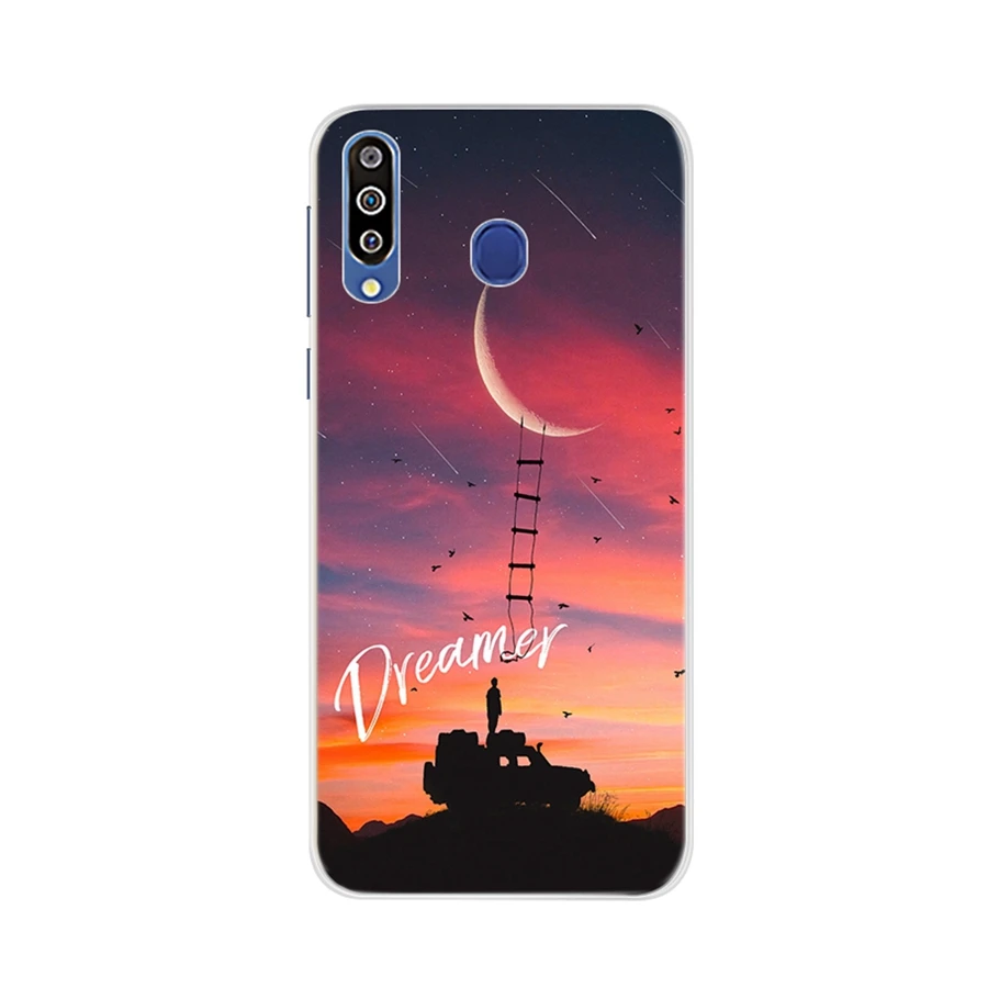 Мультяшный чехол для телефона samsung galaxy m30 a40s мягкий coque mask m 30 Чехлы бамперы |
