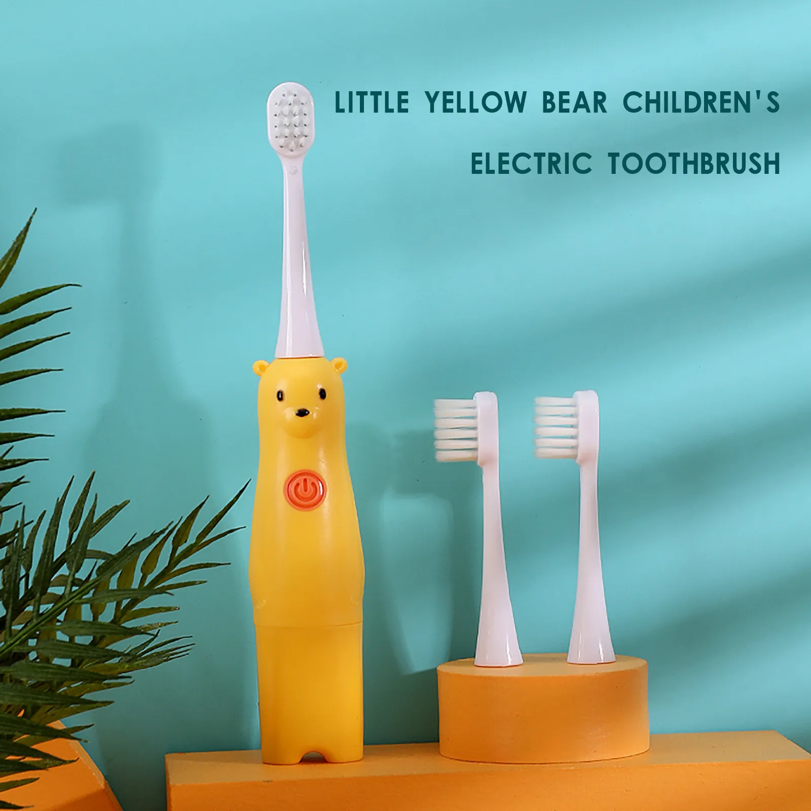 Электрическая зубная щетка для детей с мягкой щетиной, без возможности зарядки, автоматическая, из материала ABS PC, работает от батареек 3А, водонепроницаемая IPX7, комплектация инструментами.