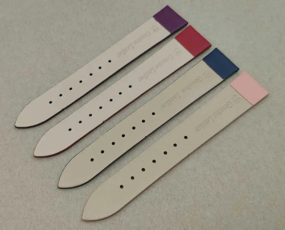 Ремешок спортивный из натуральной кожи для наручных часов браслет мужчин и