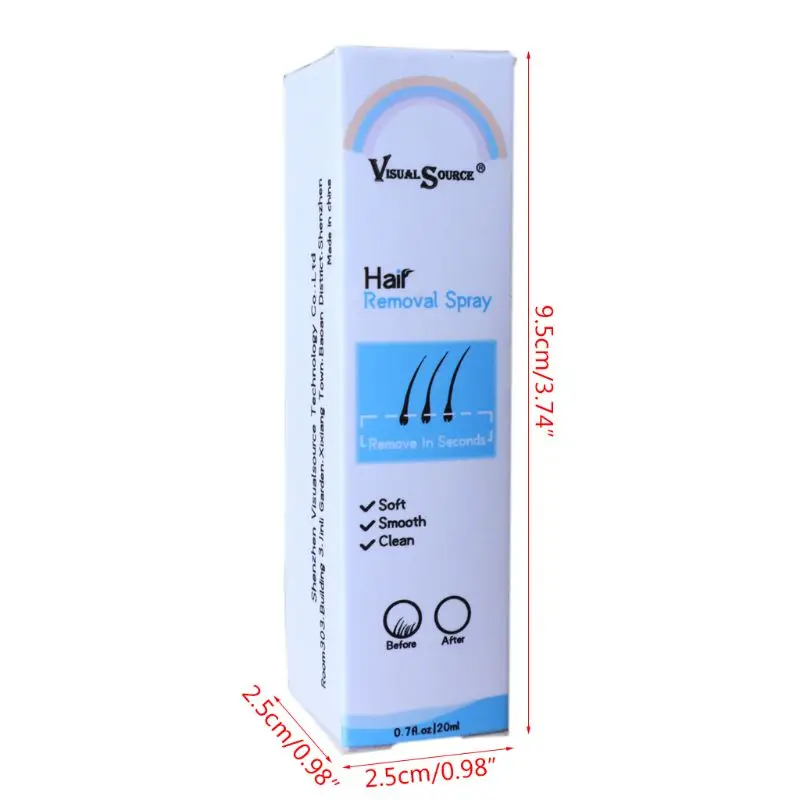 Спрей для безболезненного удаления волос женщин и мужчин ингибитор роста