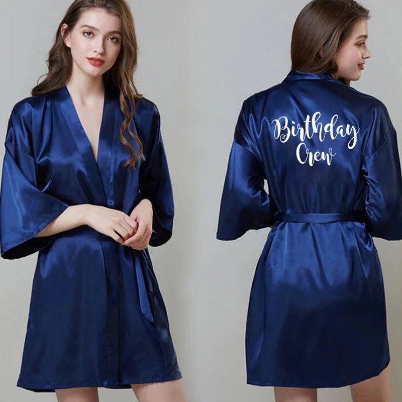Халат для девочек на день рождения атласная пижама халат пижамы подарки