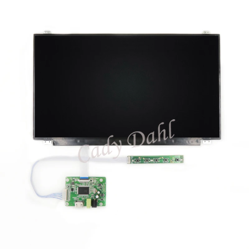 LCD Kit 15,6 дюймов ips FHD 1920x1080 1080P EDP ЖК-дисплей панель монитор с HDMI ЖК-драйвер плата контроллера Модуль для Raspberry PI PC - Цвет: LCD Kit