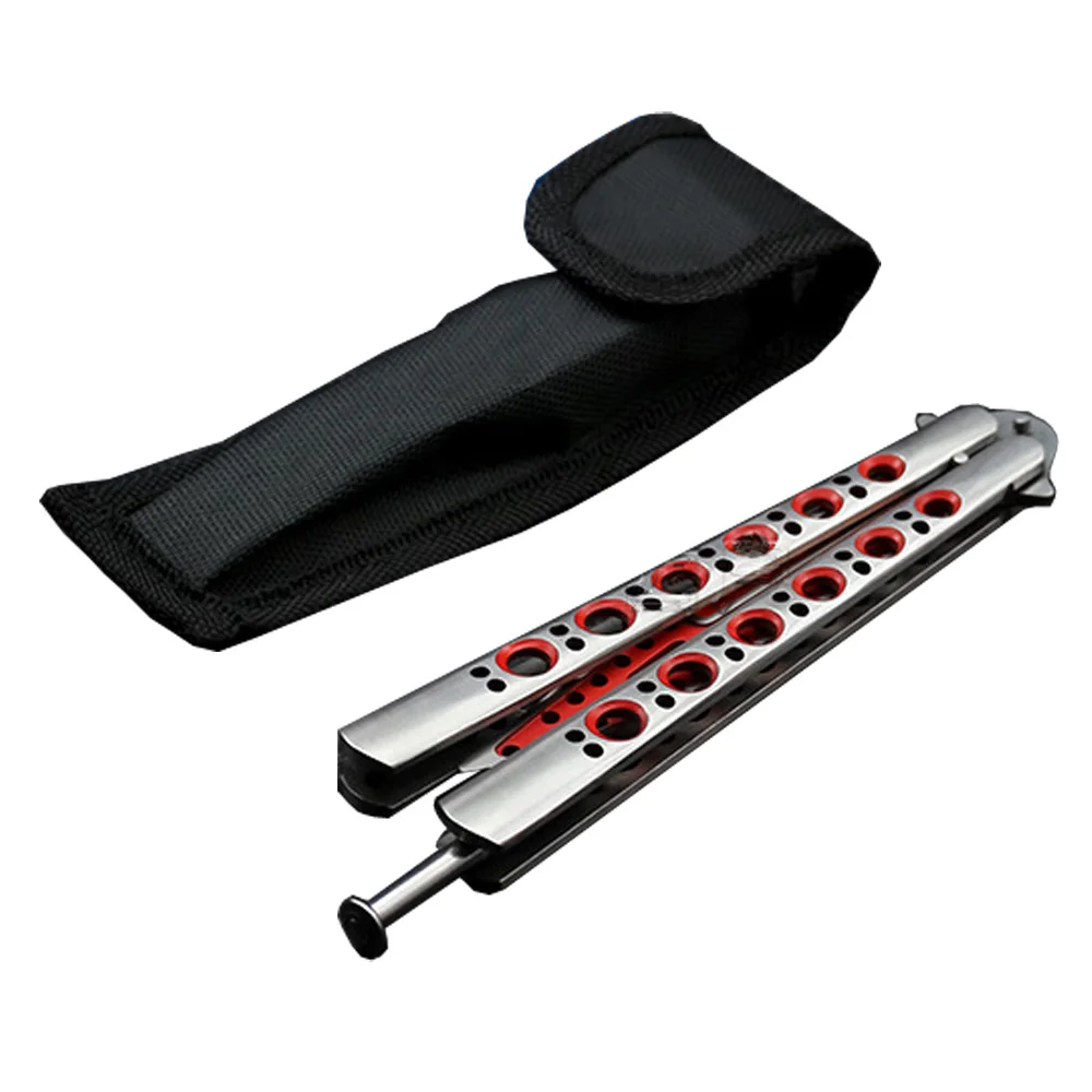 

Butterfly in Knife Tactical Trainer Metal Steel Blunt Training Practice knife