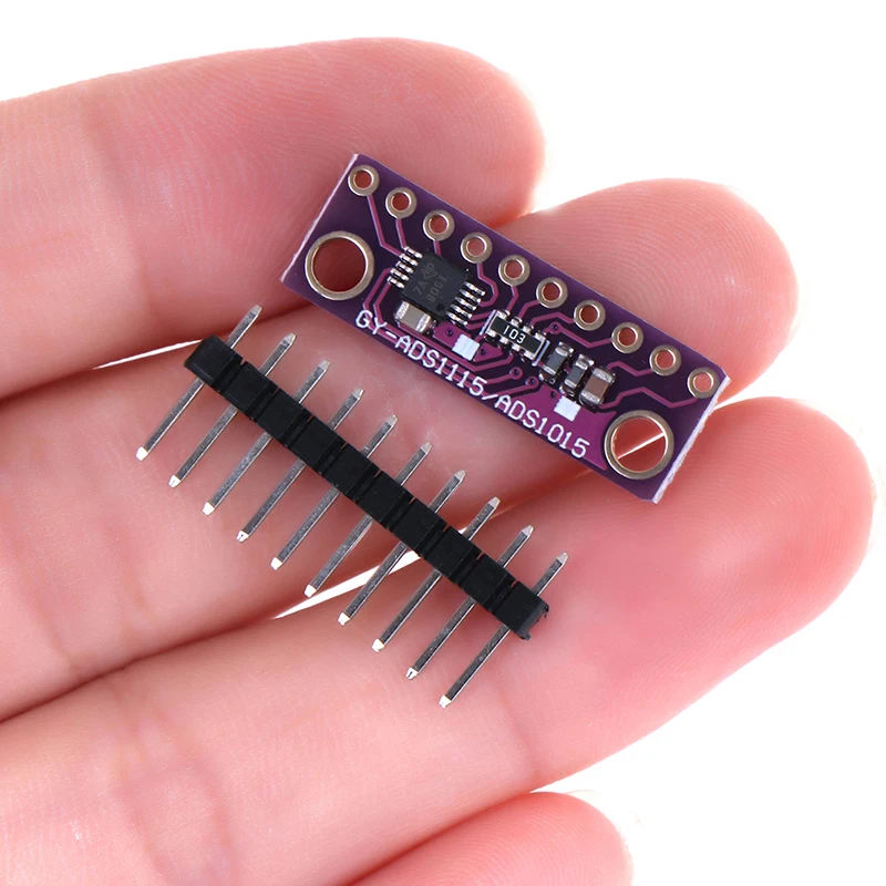I2C ADS1115 16 бит АЦП 4 канала модуль усилителя с программируемый усилитель 2 0 V до 5