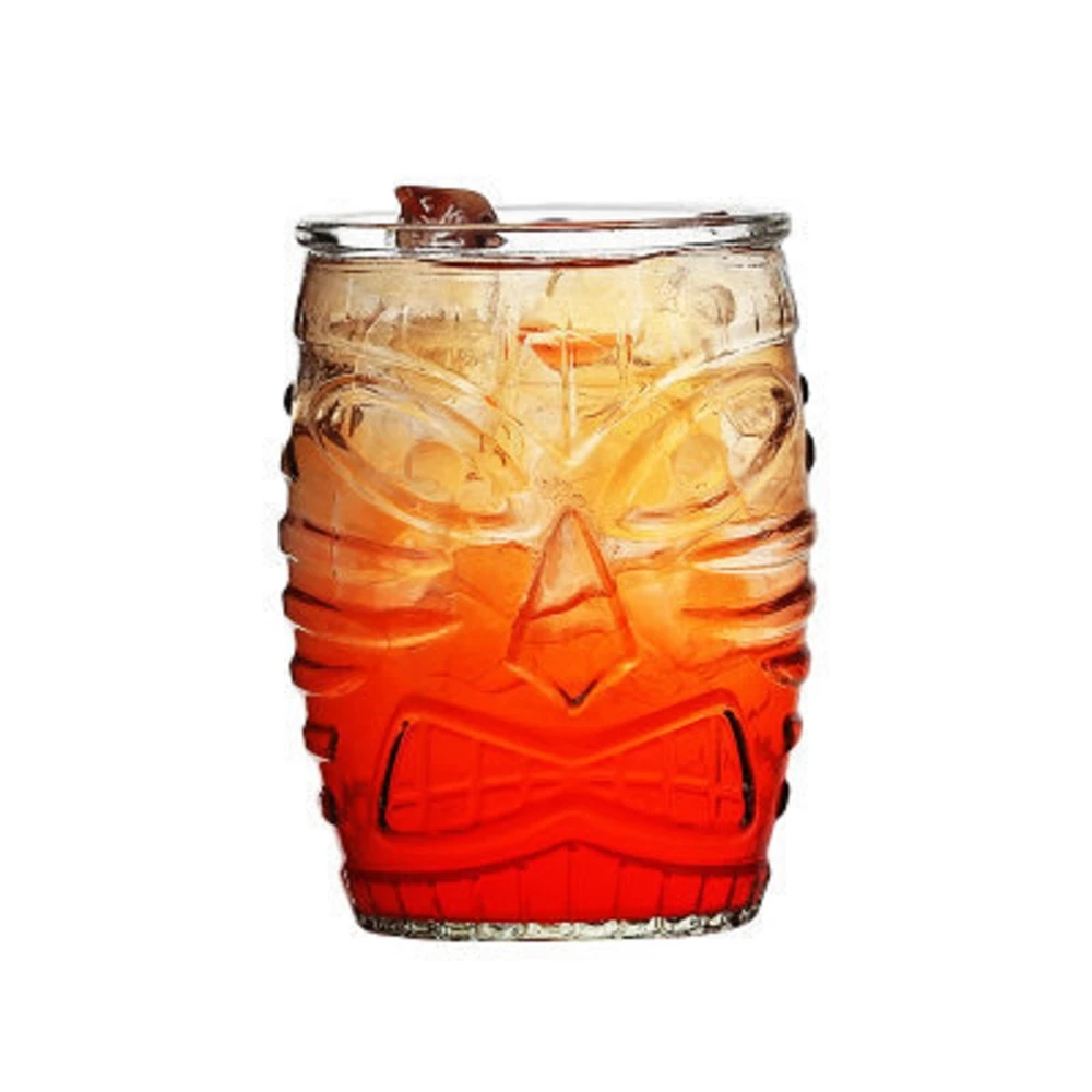 480 мл Гавайские Tiki стеклянный коктейльный стеклянный пивной стакан для напитков бокал для вина керамический Пасхальный Islander Tiki стеклянный барный инструмент