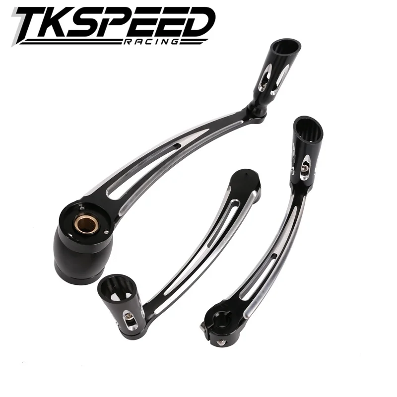 

Motorcycle Accessories Brake Arm Shift Lever Kit Shifter Aluminum Pegs For Touring 08-16