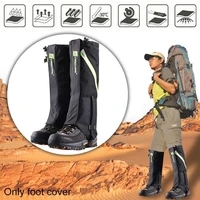 outdoor waterproof foot cover gaiters hiking mountain winter shoes warmers leg for kid rainproof women walking dirt