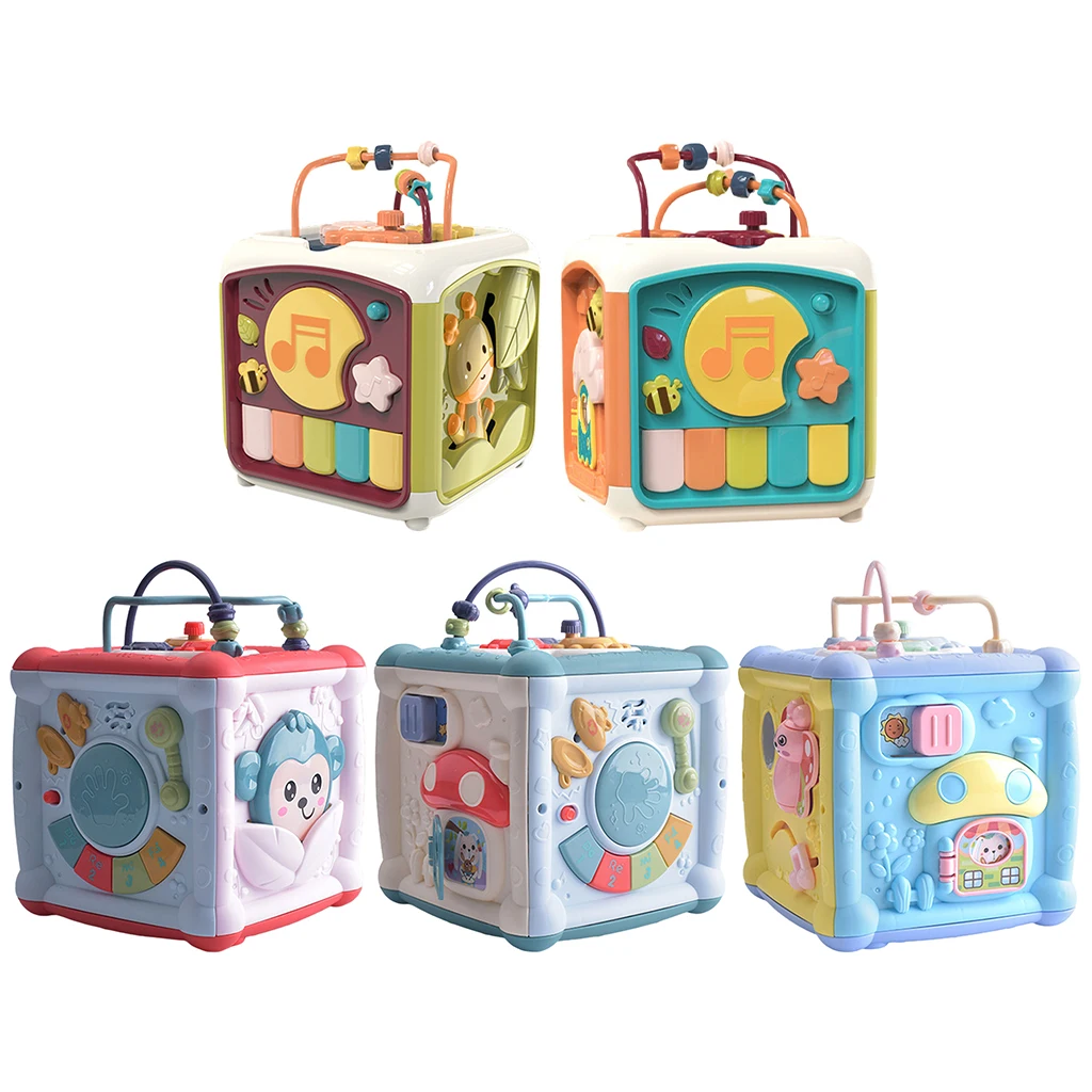 7 в 1 музыкальный игровой центр игрушка с несколькими функциями для детей и