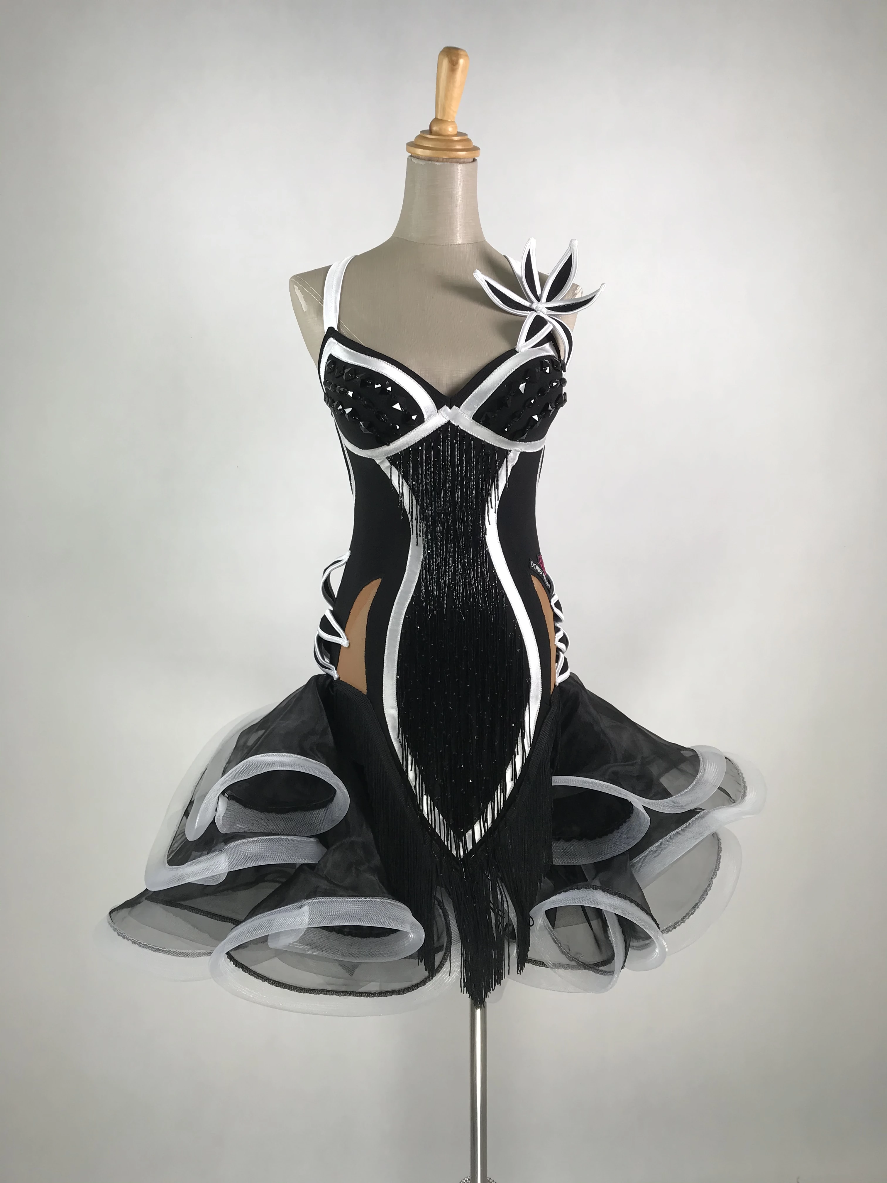 

Простое платье WHYNOT для латиноамериканских танцев на заказ для девушек и женщин, бесплатная доставка