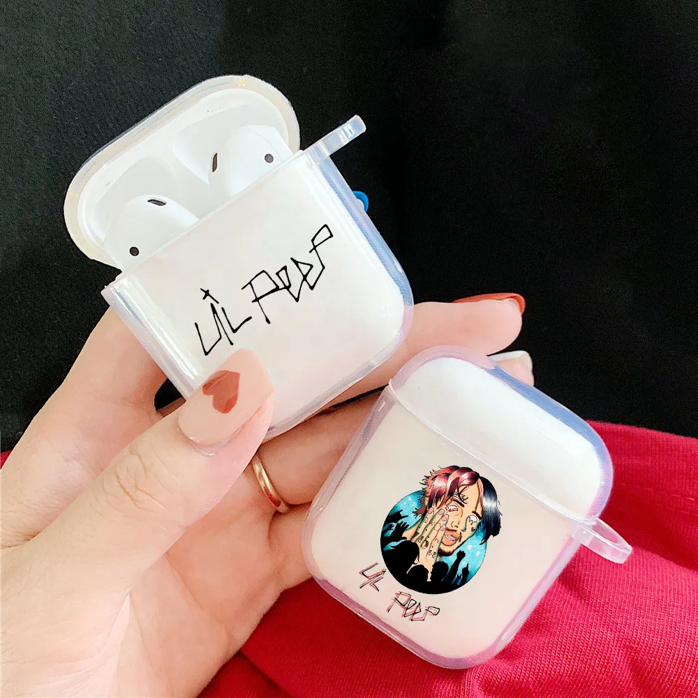 Чехол Lil Peep Bo Anime Air Pods чехол для Apple airpods s 1 2 прозрачный Airpod pro наушников аксессуары