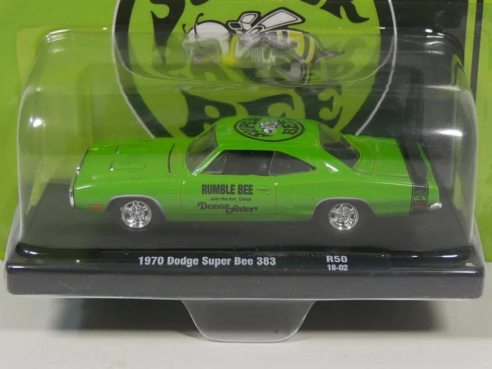 M2 1:64 1970 Dodge Super Bee 383 бутик игрушечный автомобиль из сплава для детей Детские