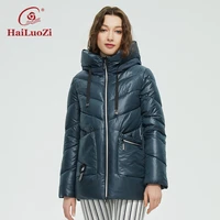 hailuozi 2021 womens winter jacket fashion short warm down parka coat women comfortable high neck hooded cotton clothes 866