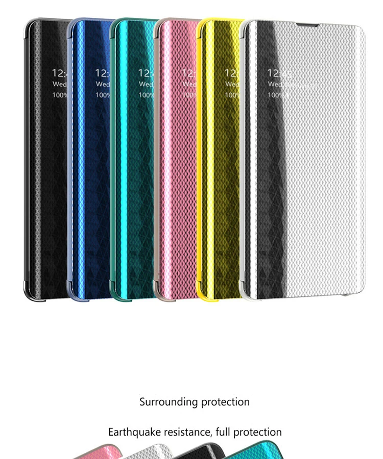 BoeYink умный зеркальный Чехол С Откидывающейся Крышкой для samsung Galaxy S10 S8 S9 плюс S10e S7 Edge Note 8 9 A50 A30 A70 A7 A750 чехол