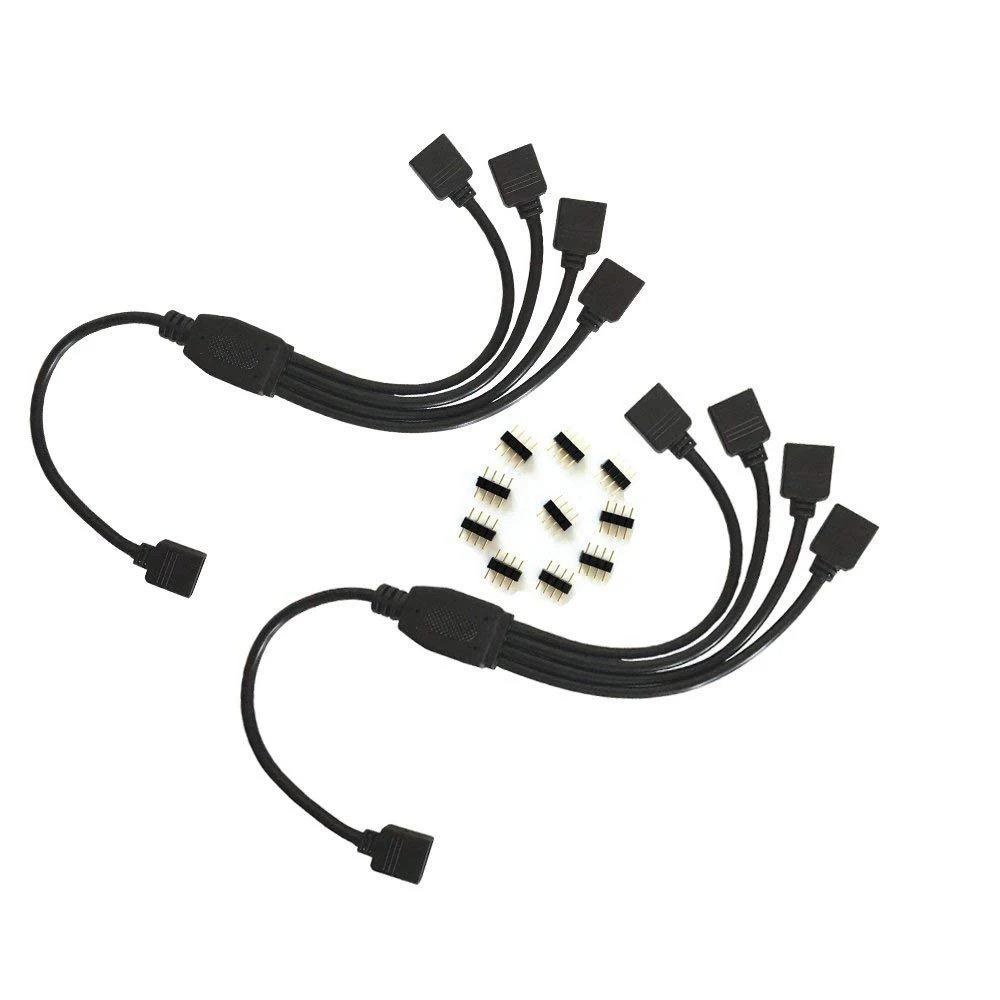 ARGB разветвитель разъема 5V 3 Pin 12V 4pin кабель-удлинитель для CP материнская плата