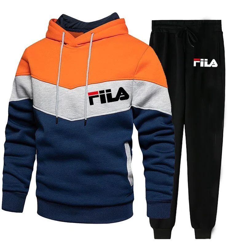 

Men's Hoodie and Pants Sportswear Casual Cotton Slim Fit Fashion Jogging Autumn Winter