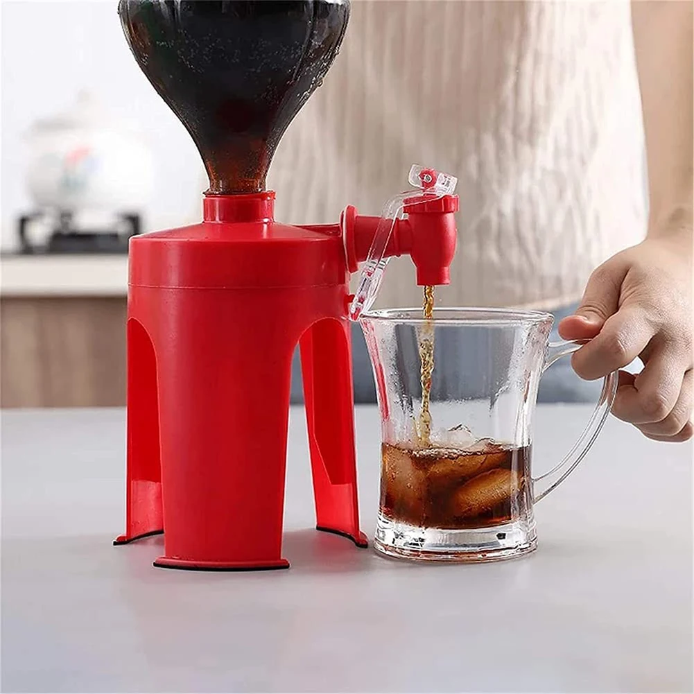 

Drinks Holders Mini Automatic Upside Down Drinking Fountains Cola Beer Beverage Switch Drinkers Hand Pressure Water Dispenser