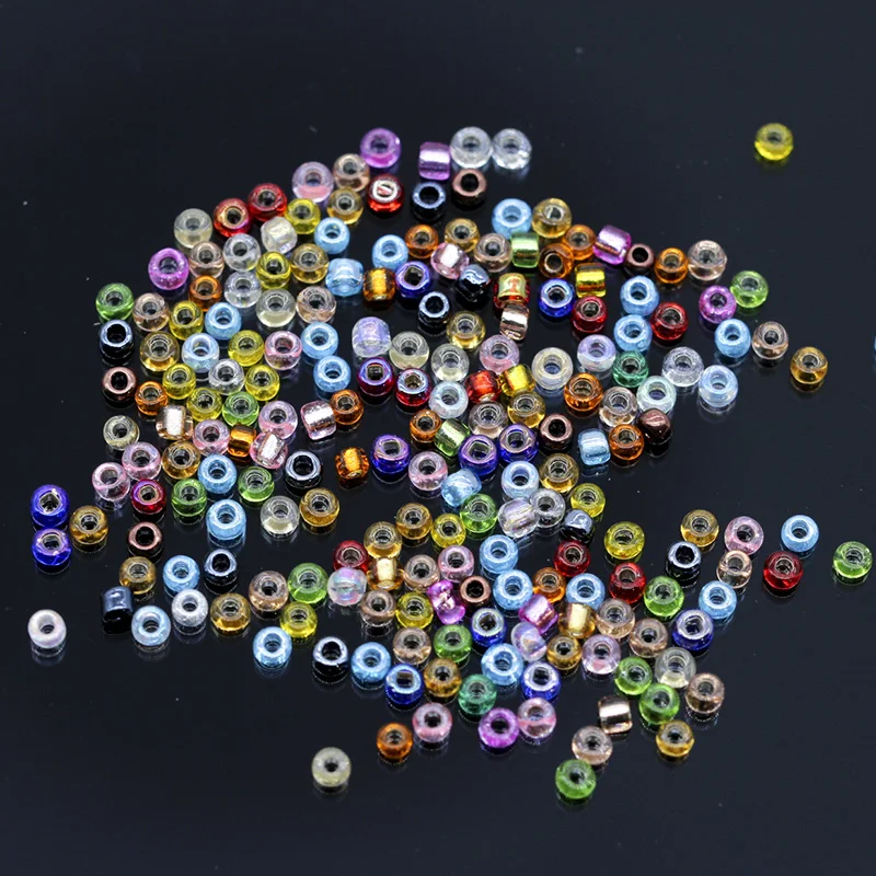 Бусины из австрийского хрусталя в ассортименте 20 г 2 мм|Бусины для одежды| |