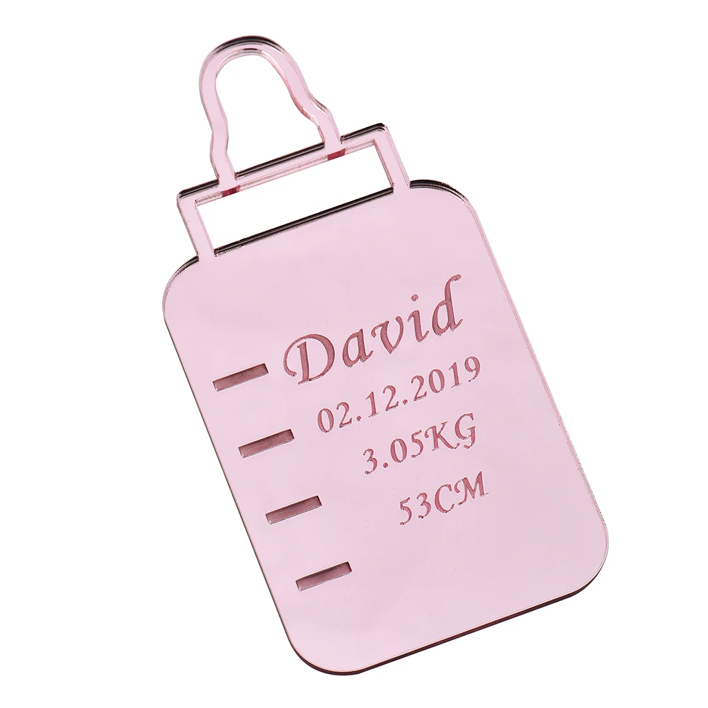 20 шт. деревянные флаконы для молока с гравировкой | Дом и сад