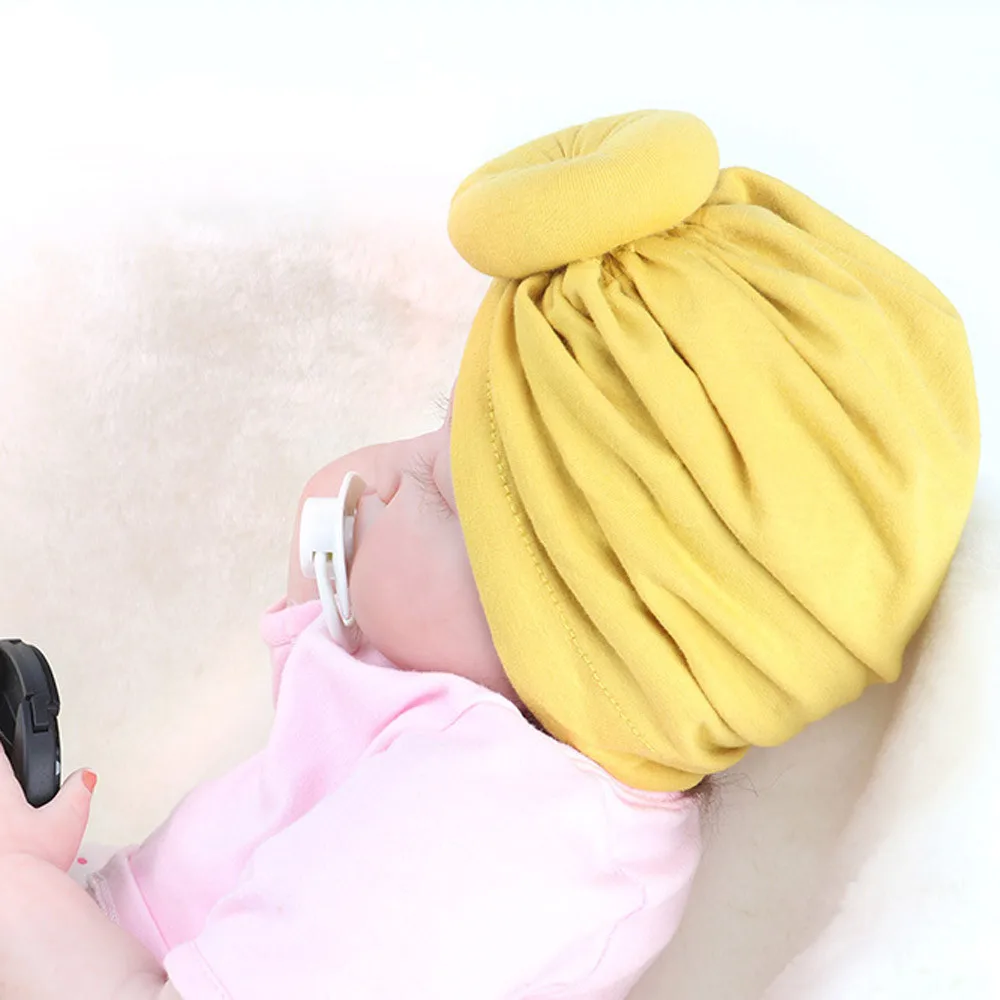 New Baby Turban Toddler Kids Boy Girl India Hat Lovely Soft Spring Summer Autumn newborn photography props | Детская одежда и