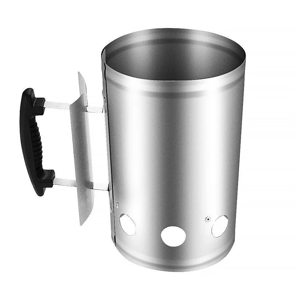 LemonBest барбекю дымоход стартер Быстрый старт гриль уголь Зажигалка для с