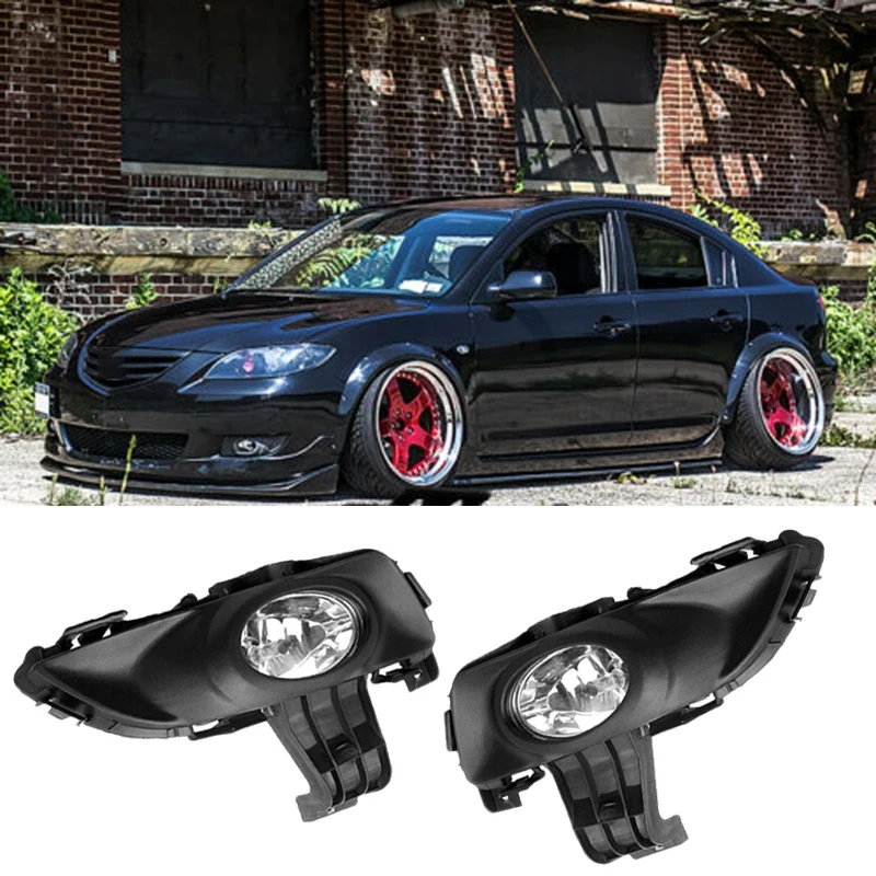 

For 2. LH & RH fog light package for Mazda 3 1.6L 2003-2010 bs1c-51-690 bs1c-51-680