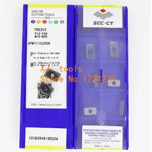 APMT1135PDR APMT160408PDER YBG202 YBG205 100% оригинальный ZCC.CT APMT1135 APMT1604 карбидная вставка