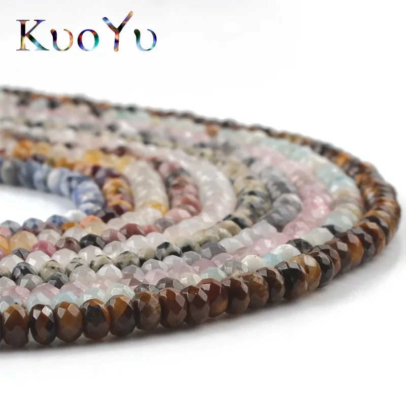 2x4 мм натуральный граненый драгоценный камень jaspers нефрита кристалл тигровый