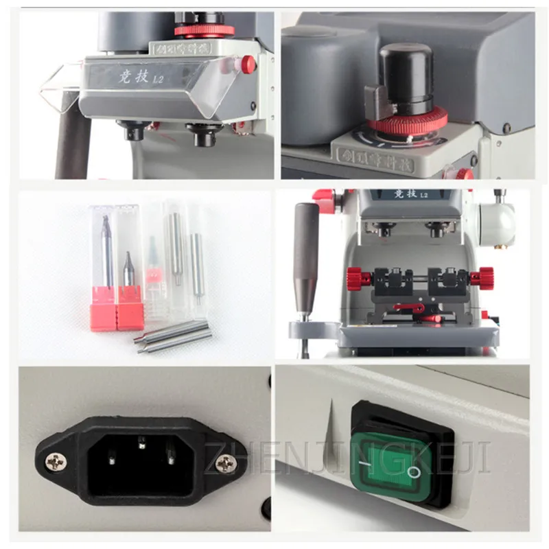 

End mill Key Machine Aluminum Alloy Locksmith With Key Tool Boutique Locksmith Key Machine Key Machine Low Sound High Accuracy