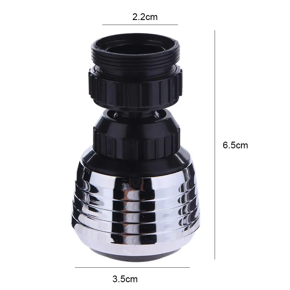 

Universal Stainless Steel 360 Rotary Faucet Nozzle Kitchen Bathroom Anti-splash Water Tap Filter Faucet