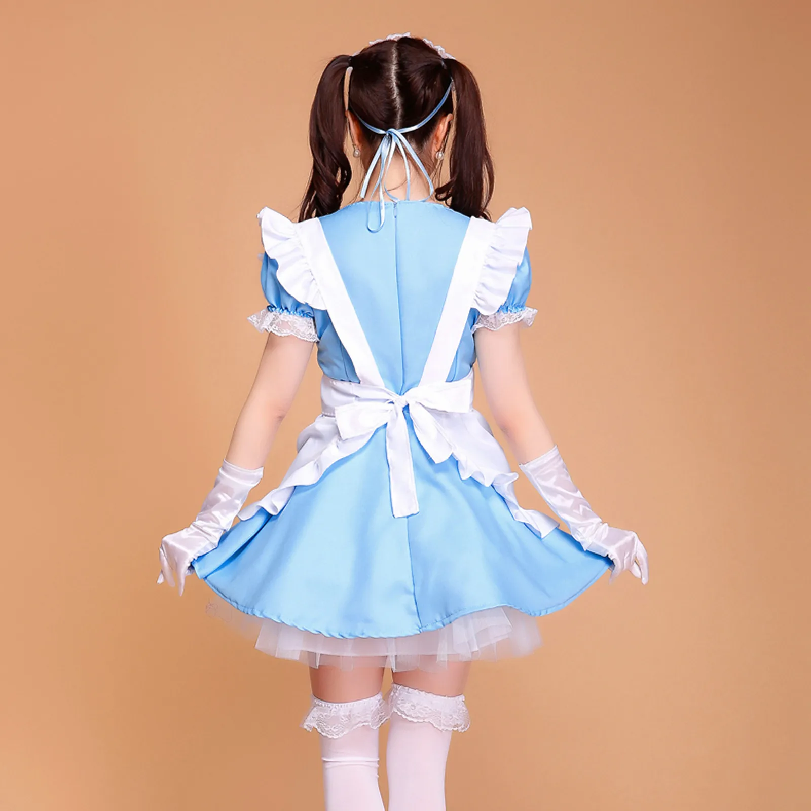 

Franse Schort Maid Kostuum Vrouwen Sexy Lingerie Cosplay Servant Lolita Hot Babydoll Jurk Uniform Erotische