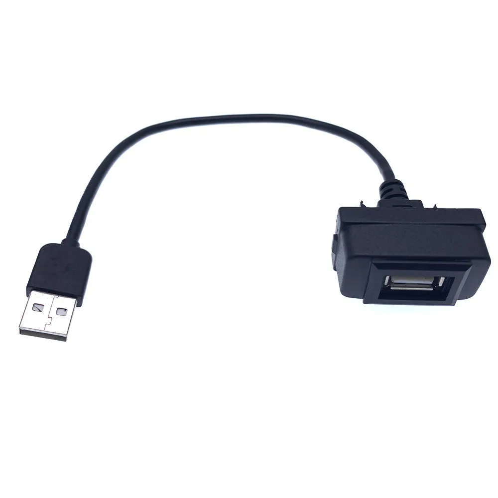 Автомобильный Usb-кабель для Mitsubishi ASX Lancer Outlander Pajero затмение Удлинительный кабель