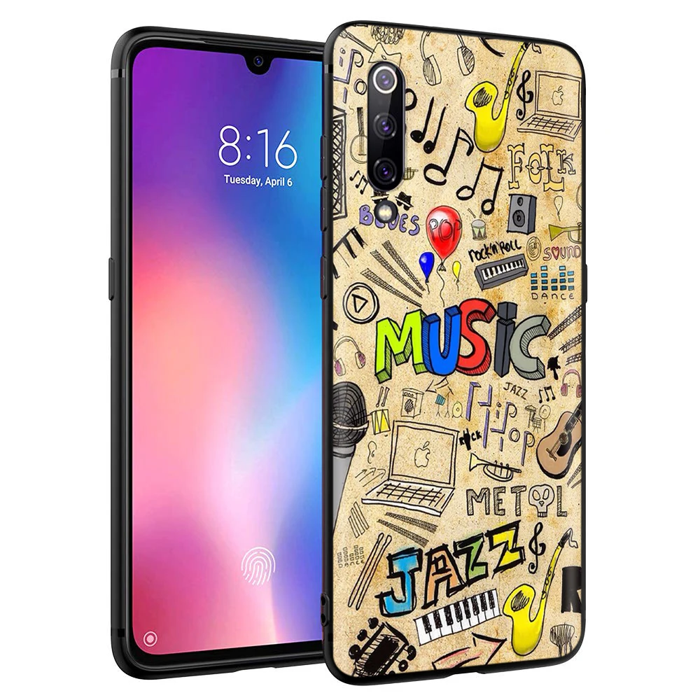 YIMAOC музыкальные ноты скрипка классическая музыка мягкий чехол для Xiaomi Redmi mi Note MAX 3