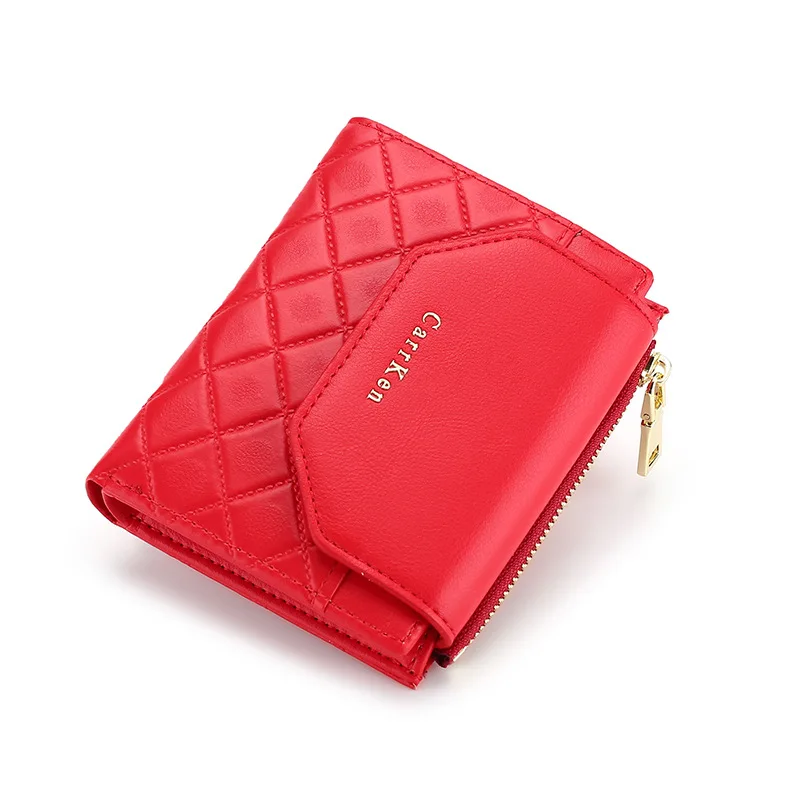 

New Women's Short Geling Mini Wallet Korean Fashion Mini Wallet Coin Bag Wallet Wallet Length Main Material Pattern Type Style