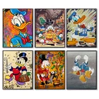 Граффити Disney Дональд Дак DIY Алмазная мозаика, алмазная Вышивка крестом Наборы 5D алмазная живопись Вышивка Wall Art домашний декор