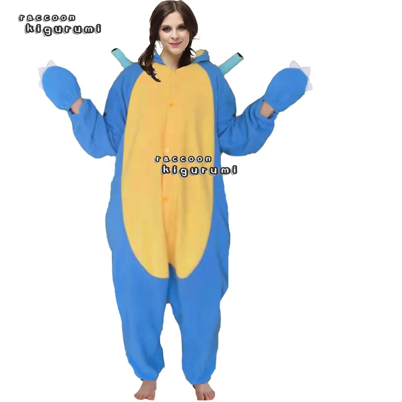 

Унисекс флисовая женская пижама-кигуруми в виде черепахи, животных, Единорога для мальчиков и девочек, зимняя Пижама для косплея на Хэллоуи...
