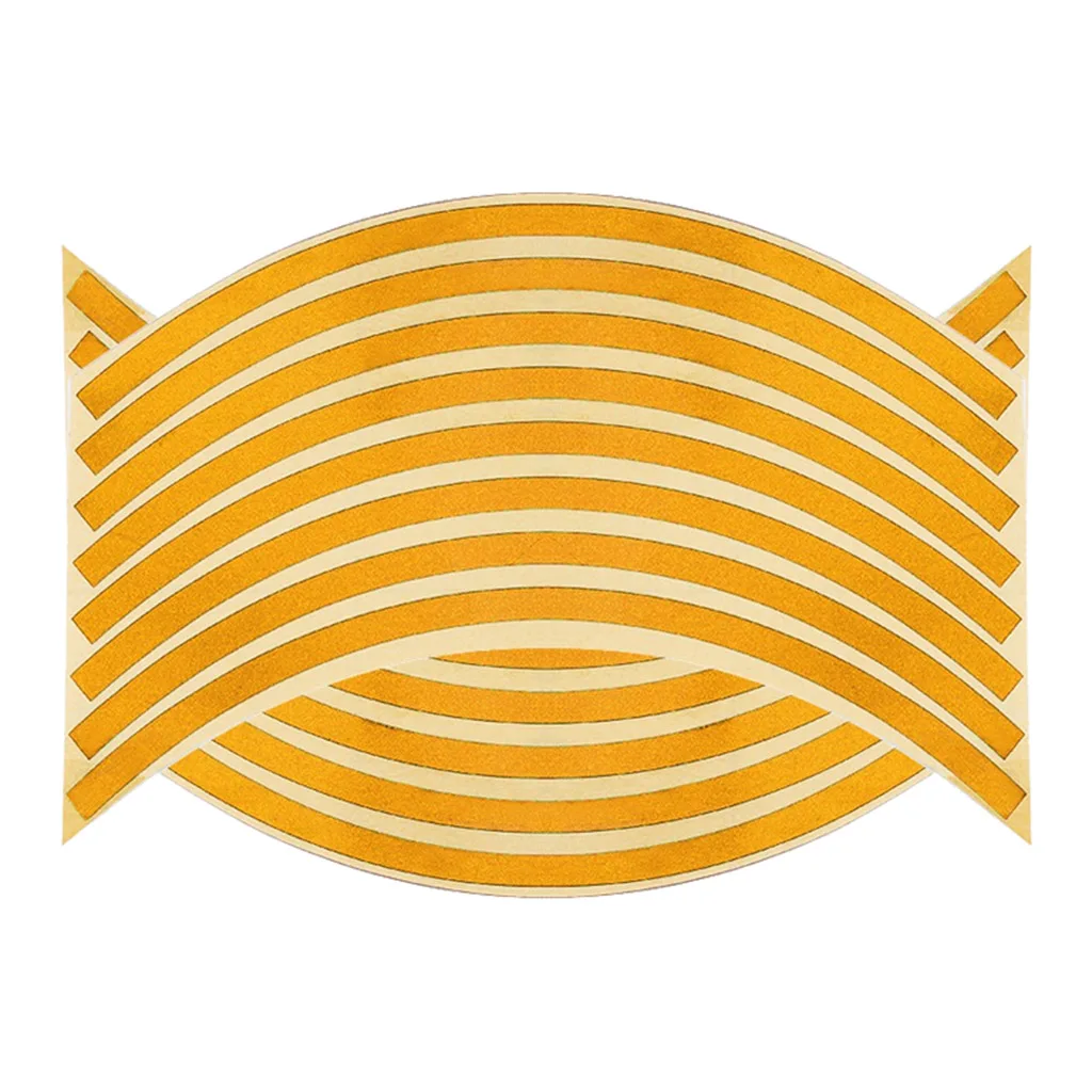 16 шт. светоотражающая лента колеса полосой наклейка Накладка для езды на