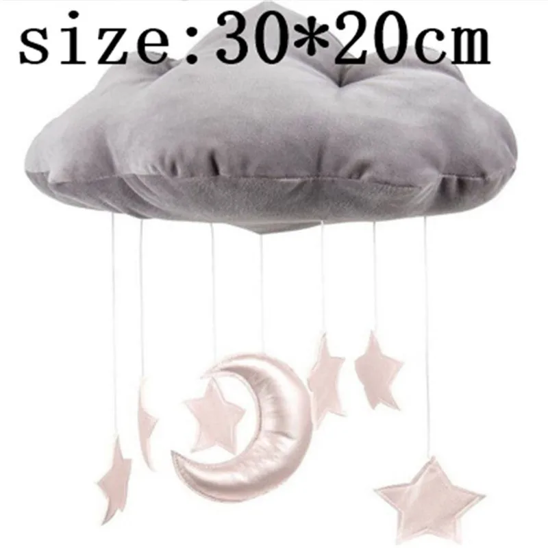 

Handmade Cloud Felt Love Wind Chimes Wall Hanging Decors Children's Room Ornament Birthday Party Supplies Home Decoration Crafts