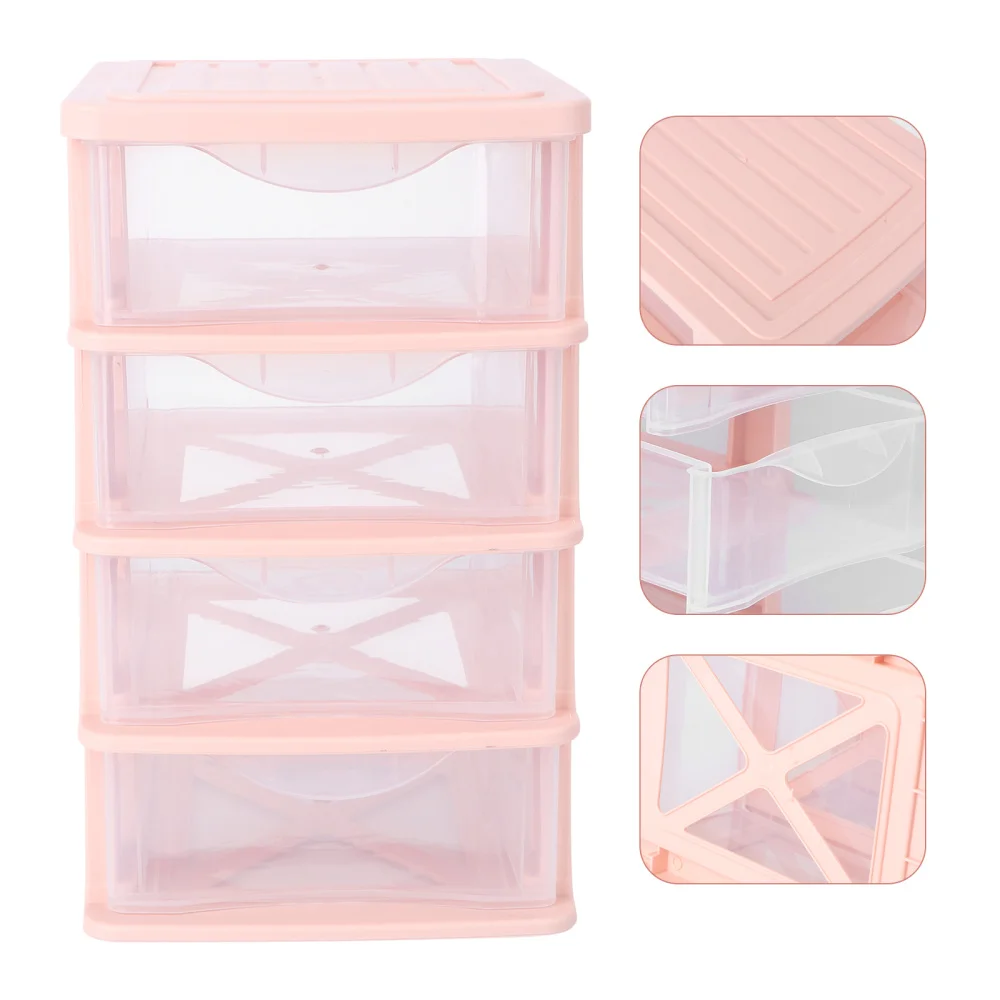 

Desktop Storage Box Drawer Type Sundries Holder Transparent Cosmetic Box