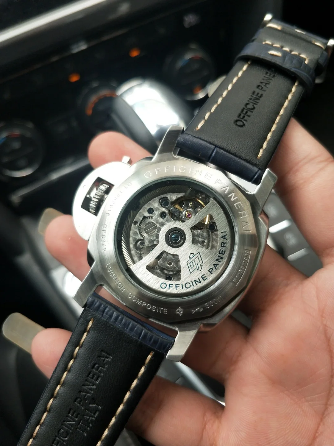 

Panerai Luminor watch men's skeleton automatic mechanical AAA watch gold skeleton retro men's women watch quartz watch