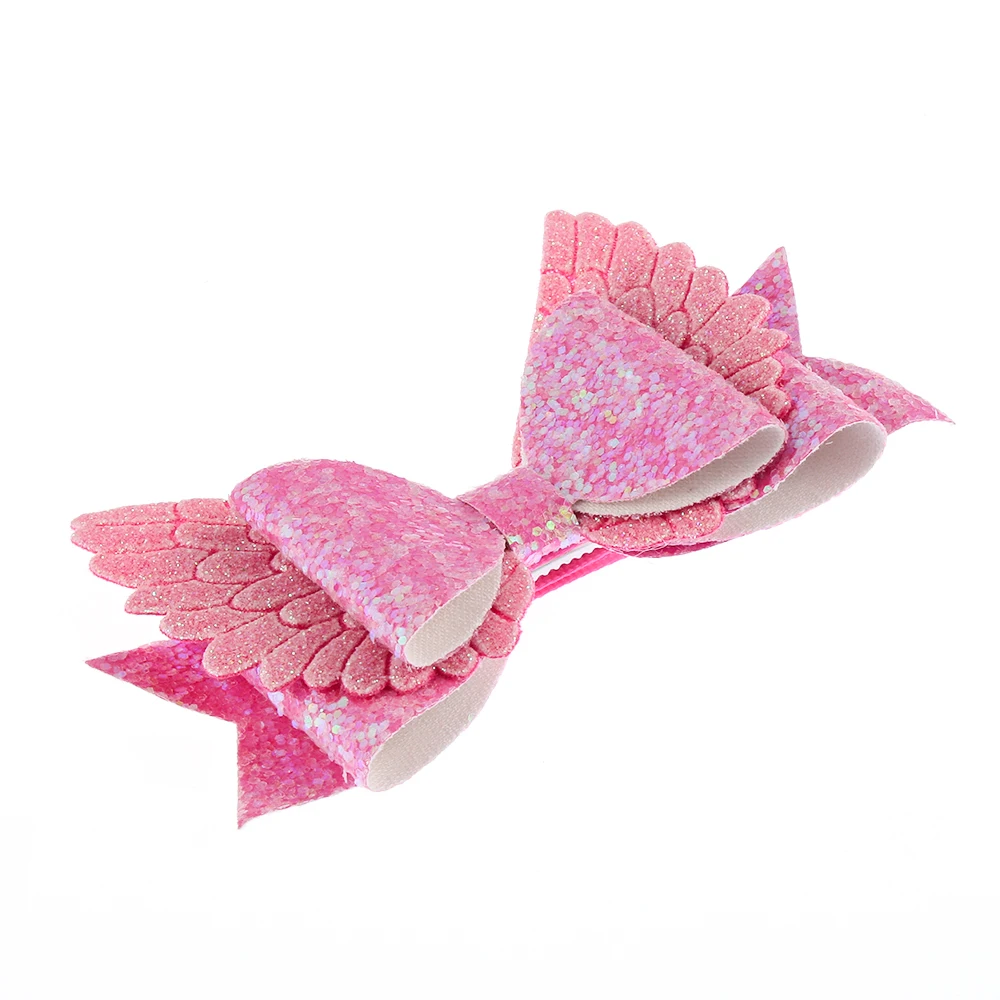 1 шт. двухслойные блестящие шпильки с блестками заколки принцессы бантом для