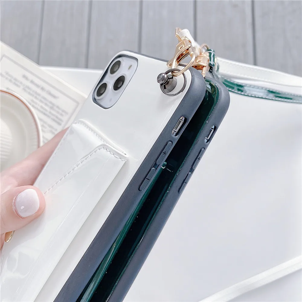 Чехол-кошелек для iPhone 13 12 11 Pro XR XS Max 8 7 Plus кожа | Мобильные телефоны и аксессуары