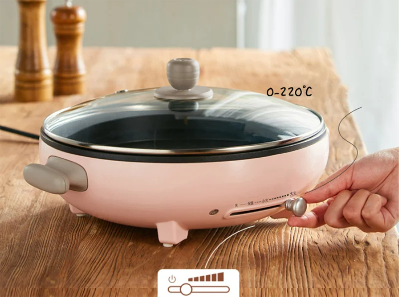 Электрическая кастрюля для торта домашняя сковорода с подогревом блинов