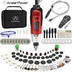 Электрическая мини ДРЕЛЬ Dremel, 260 Вт, вращающийся электроинструмент, гравер, ручка, резак, пила, полировальный станок, шлифовка, резьба по дереву