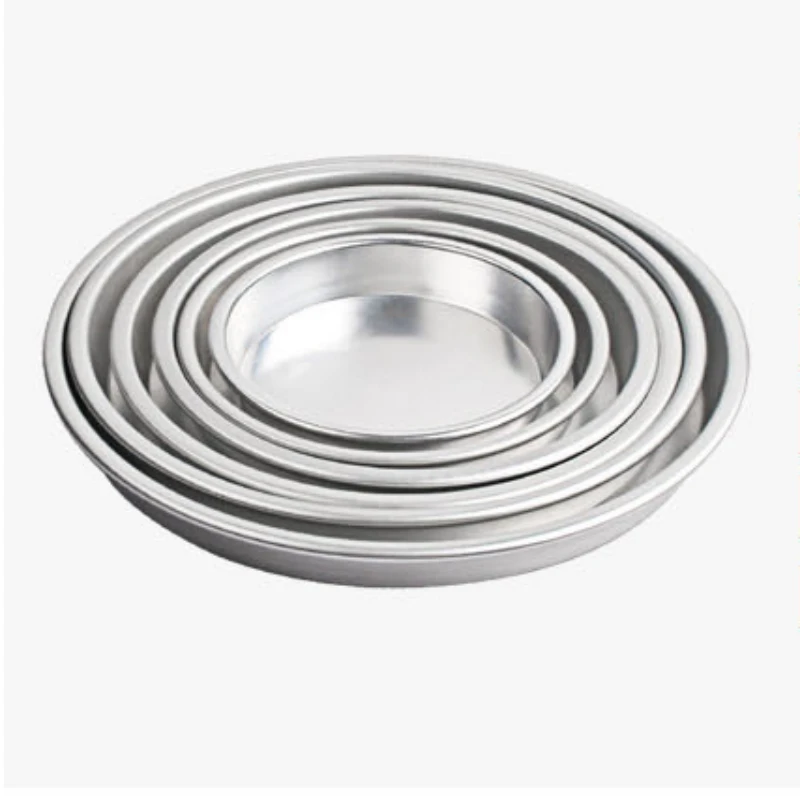 5-10 дюймовые противни для пиццы Противни Глубокая Круглая Алюминиевая