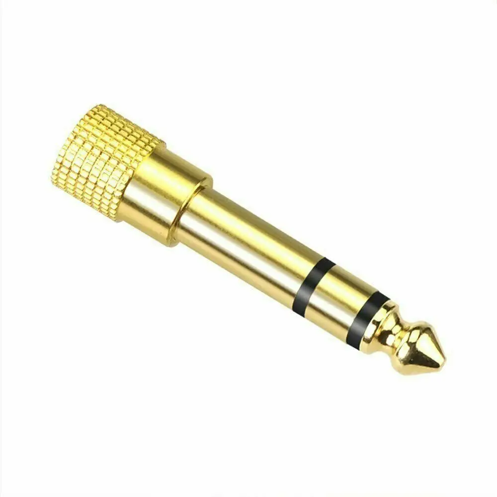 6.3mm 1/4&quot Male plug to 3.5mm 1/8&quot Female Jack Stereo Headphone Audio Adapter | Компьютеры и офис