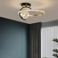 simple modern household led master bedroom lamp nordic creative network red study corridor room lamp bedroom ceiling lamp