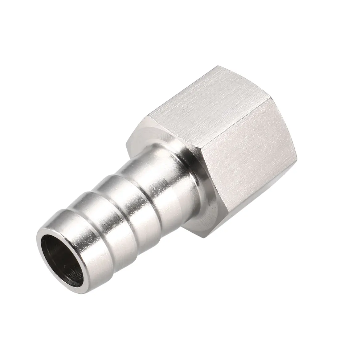 

uxcell Stainless Steel Barb Hose Fitting Connector Adapter 14mm Barbed X G3/8 Female Pipe connect lines air water fuel oil