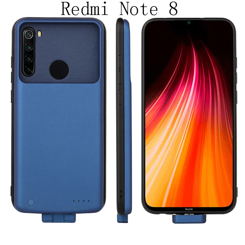 Чехол для Xiaomi Redmi Note 8 с зажимом задней панели аккумулятора Pro Тонкий чехол зарядки