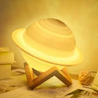Лампа Homeiy с 3D рисунком Луны, ночсветильник, 131622 см, светодиодные лампы для Сатурна, детские светильники для спальни, Рождественское украшение, подарок для детей